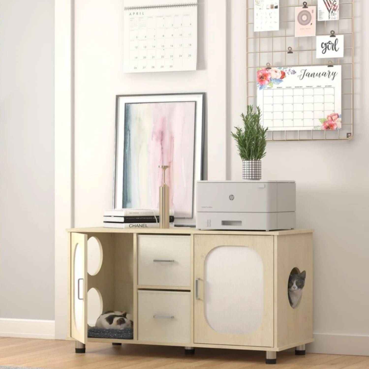 Cat Litter Box Furniture