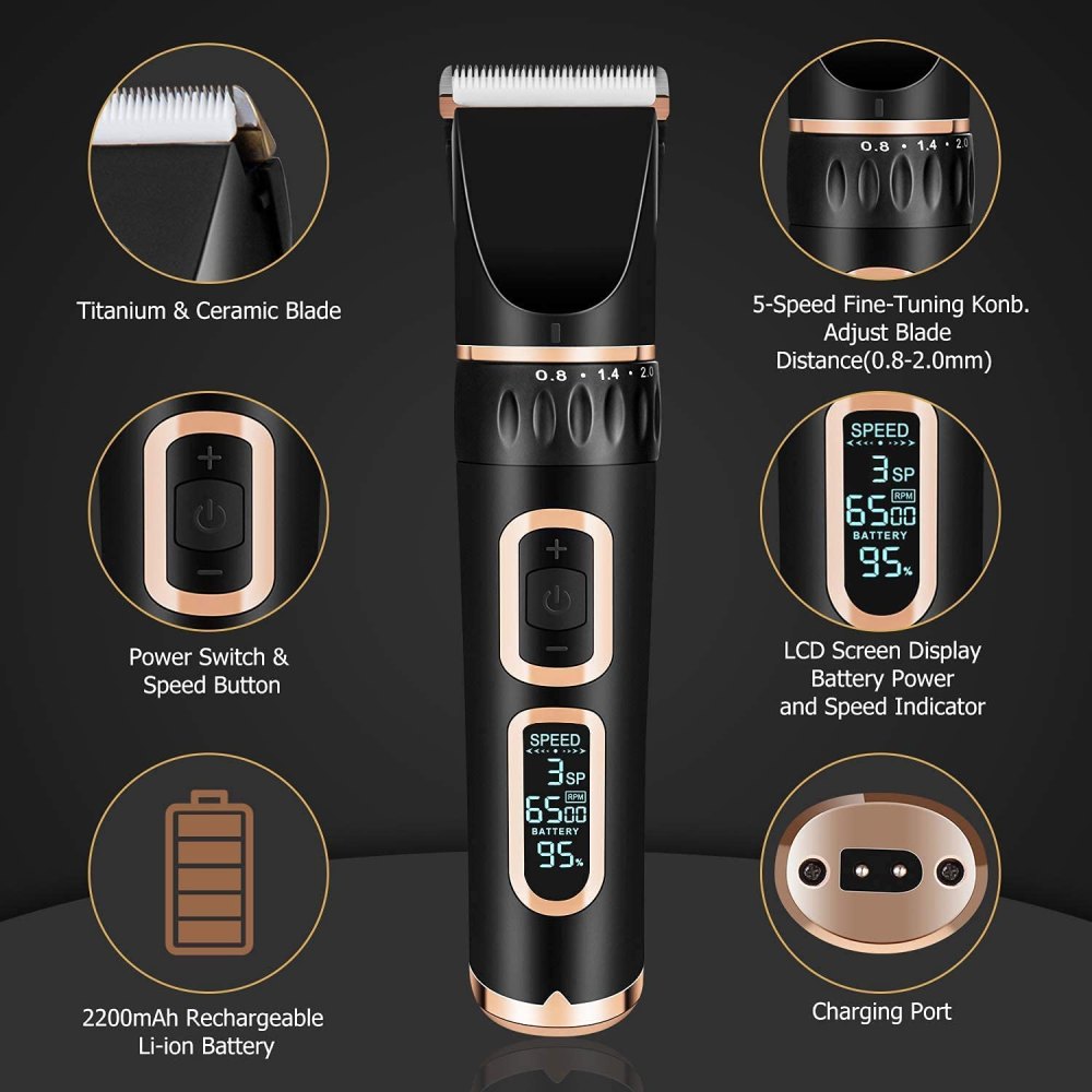 Dog Clippers - Black Silver: image 5