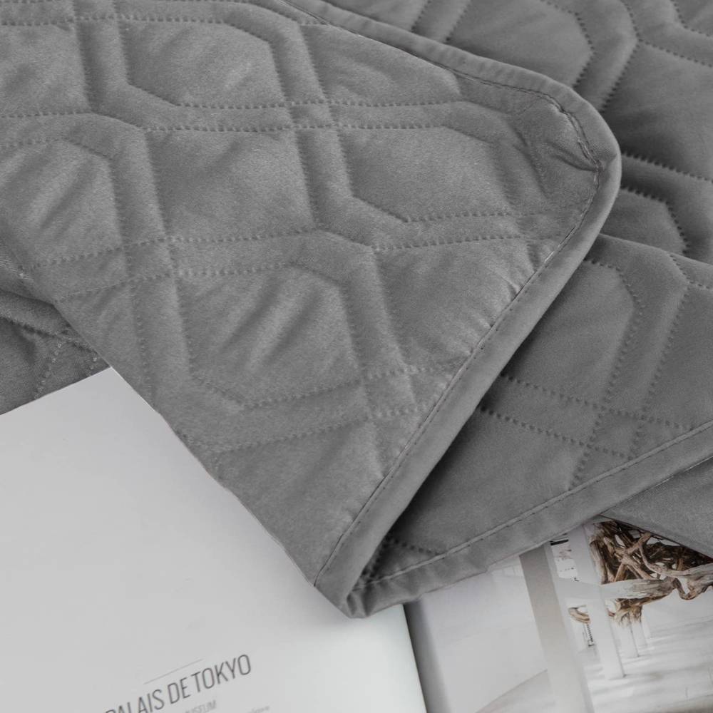 Waterproof Pet Dog Blanket - Light Grey: image 4