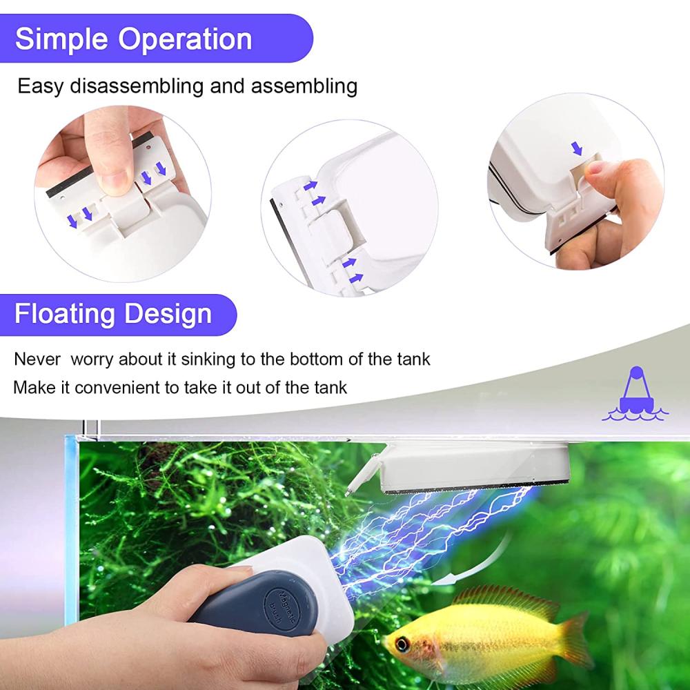 Fish Tank Magnetic Cleaner Brush: image 6