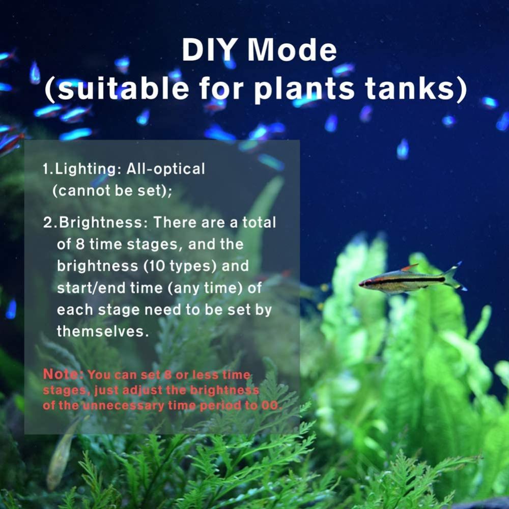 Plant Fish Tank Light - 72W 48In 55In: image 5